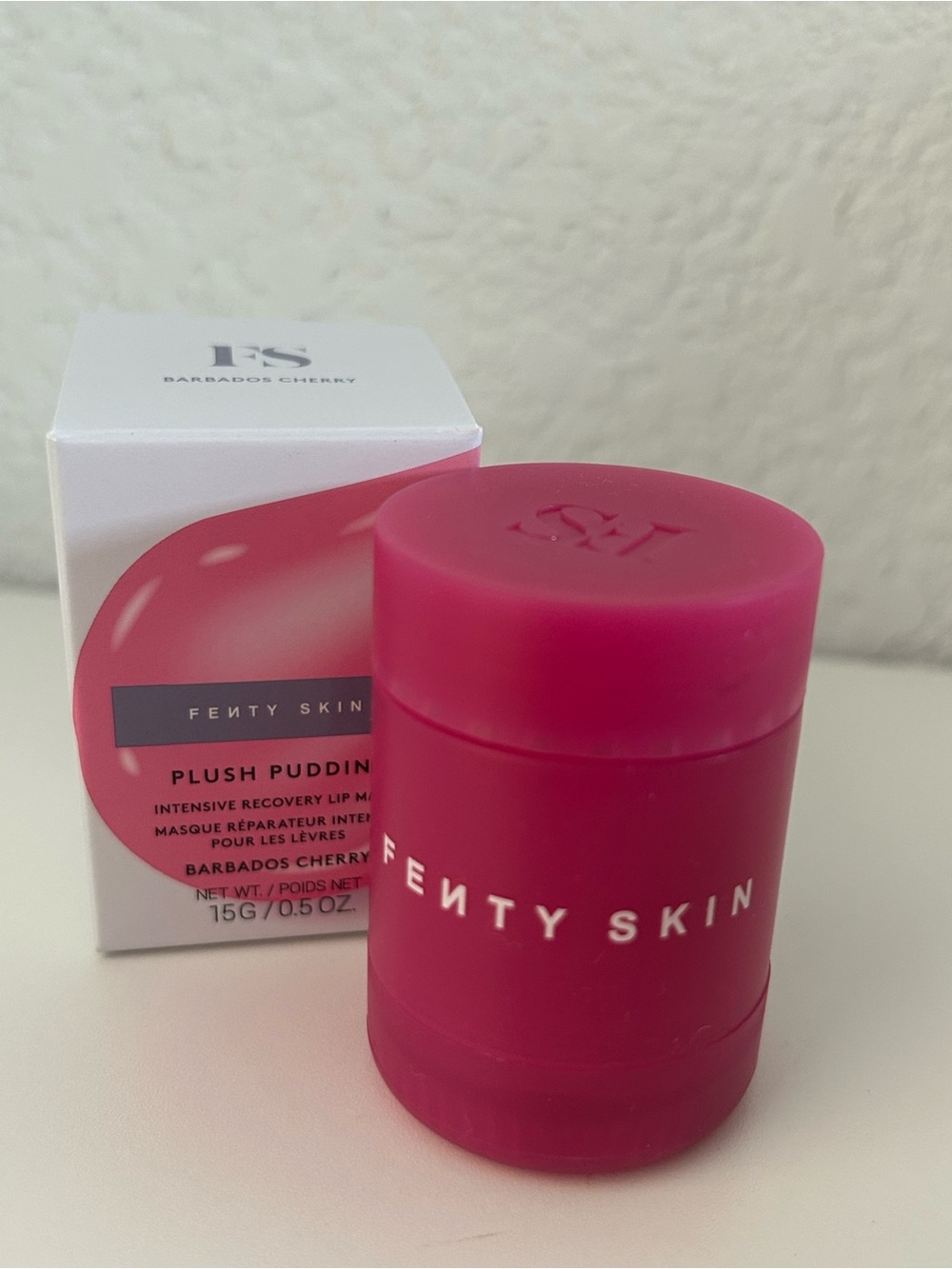 NIB★Fenty Beauty Plush Puddin’ Intensive Recovery Lip Mask in Barbados Cherry